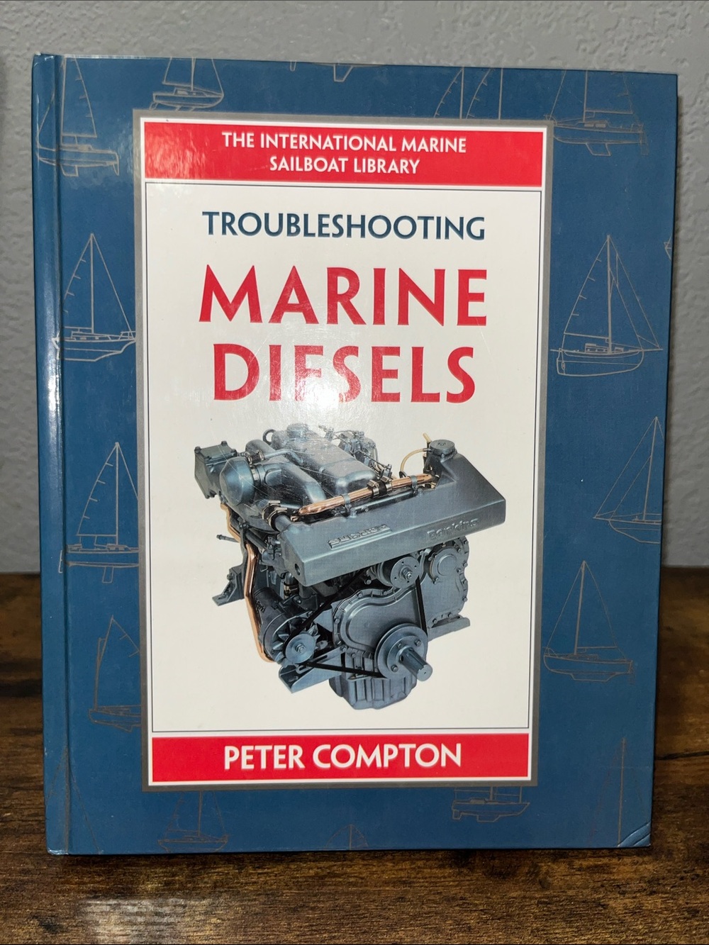 Marine Diesels Troubleshooting Book - Blue/White/Red
